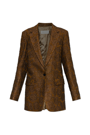 "Blanchet" blazer with lurex thread