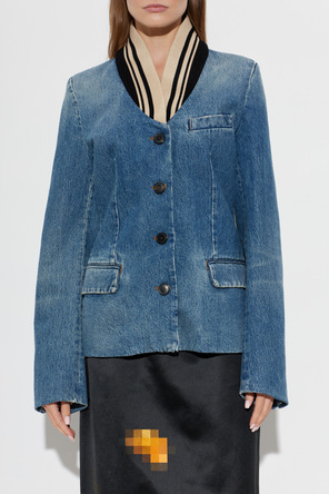 Dries Van Noten Džínové sako ‘Brittden’