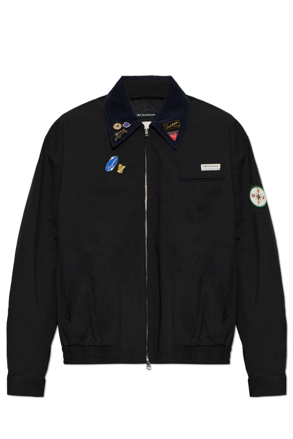 Jacket with colourful pins od Song for the Mute