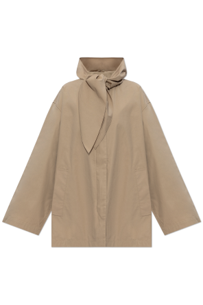 Light coat with hood