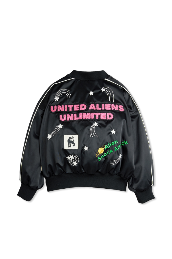 Mini Rodini Insulated 'bomber' jacket