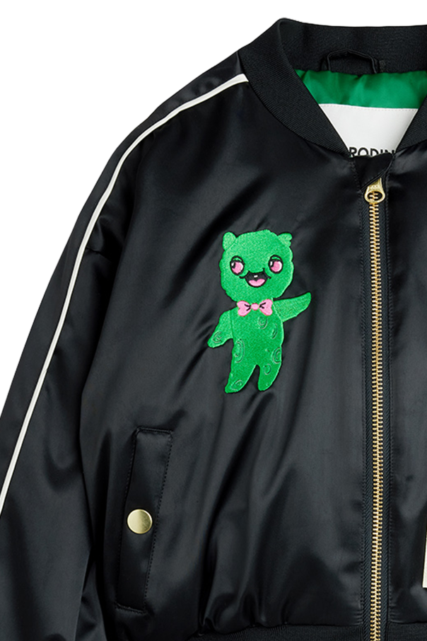 Mini Rodini Insulated 'bomber' jacket