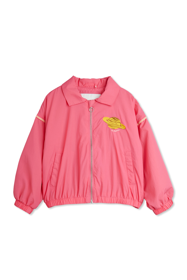 Jacket with embroidered logo od Mini Rodini