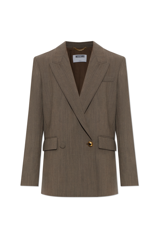 Double-breasted blazer od Moschino