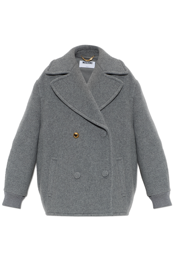 Double-breasted coat od Moschino