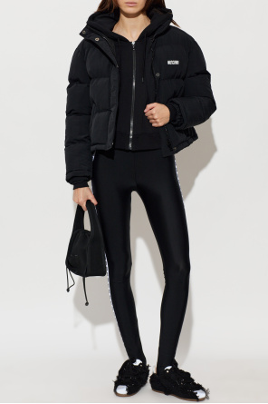 Insulated jacket with stand-up collar od Moschino