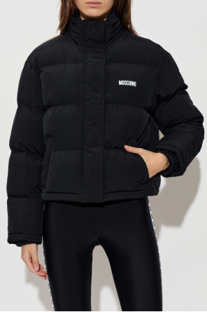 Moschino Insulated jacket with stand-up collar