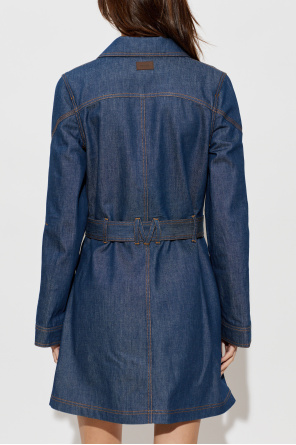 Moschino Denim dress with belt