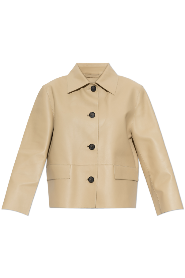 Leather coat od TOTEME