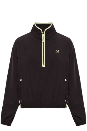 Echo Quarter Zip Black Sweatshirt