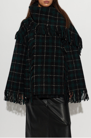 TOTEME Wolljacke mit dekorativem Schal