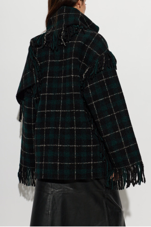 TOTEME Wolljacke mit dekorativem Schal