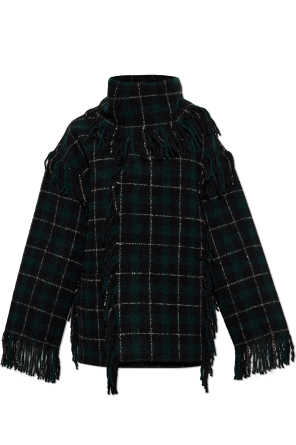 TOTEME Wolljacke mit dekorativem Schal