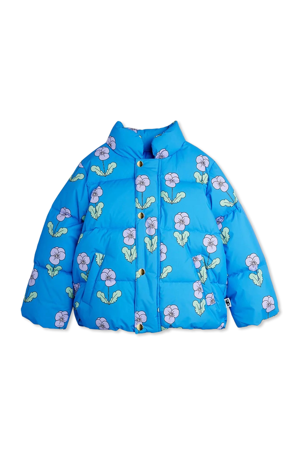 Insulated jacket with floral motif od Mini Rodini