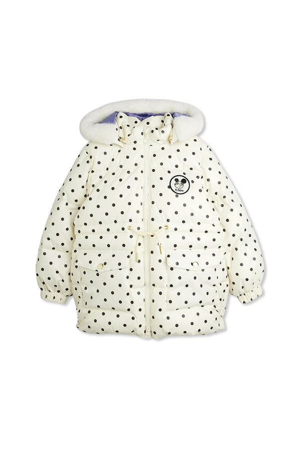Insulated jacket with detachable hood od Mini Rodini