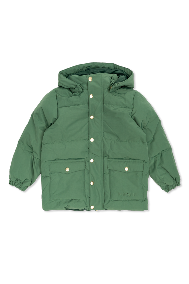 Insulated jacket with detachable hood od Mini Rodini