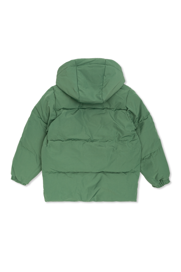 Mini Rodini Chaqueta acolchada con capucha desmontable