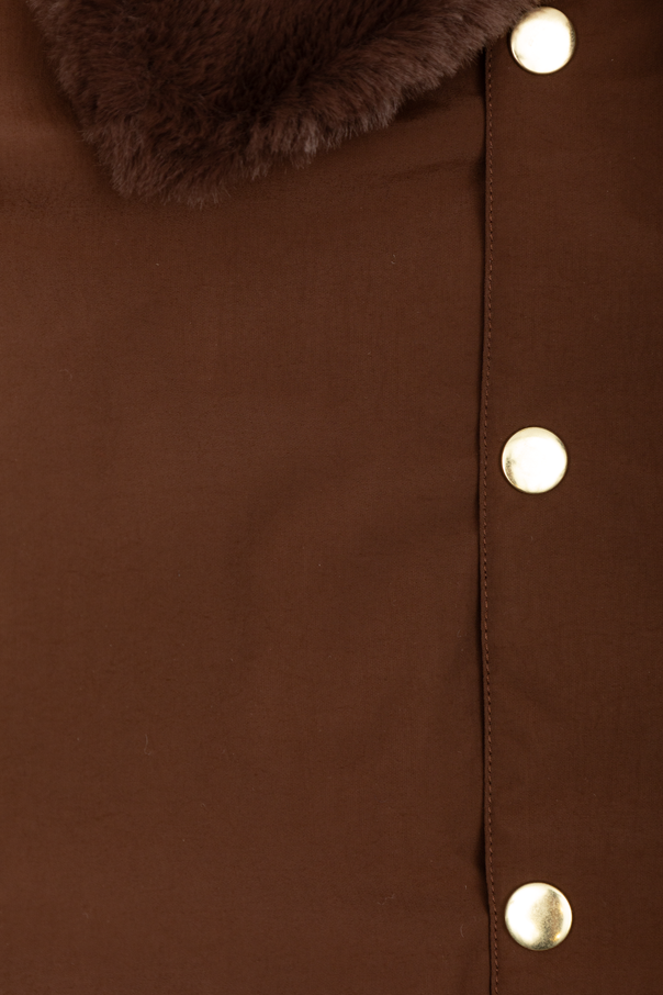 Mini Rodini Chaqueta acolchada con logo bordado