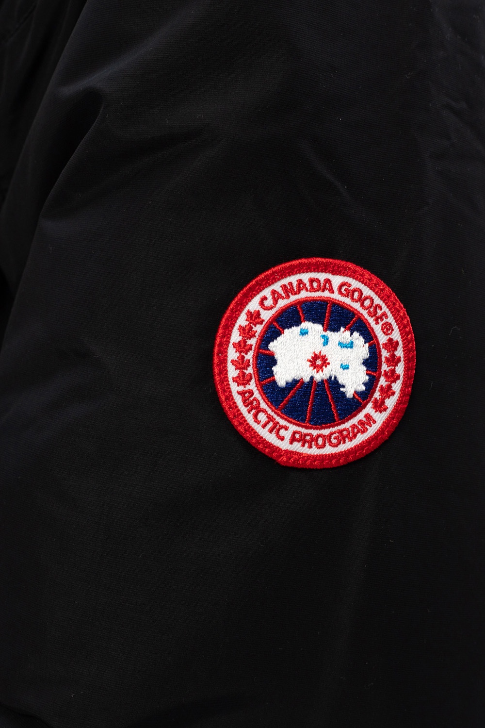 Canada Goose pleated hoodie floral-legging tracksuit