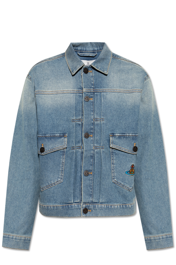 Vivienne Westwood Denim jacket with vintage effect