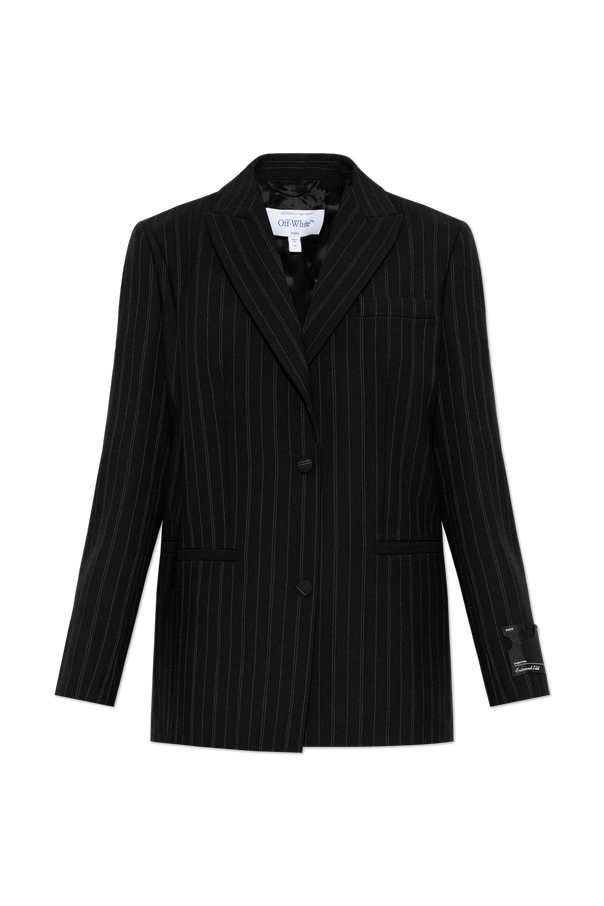 Wool blazer with closed lapels od Off-White