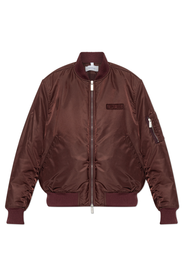 Insulated jacket with logo od Off-White