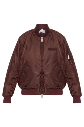 Chaqueta acolchada con logo