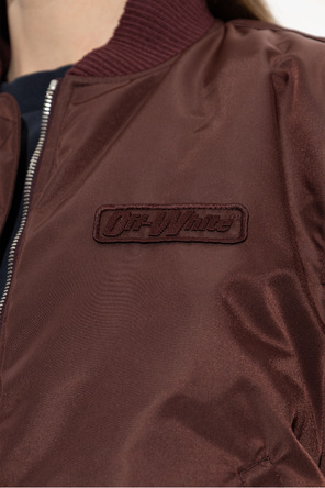 Off-White Chaqueta acolchada con logo