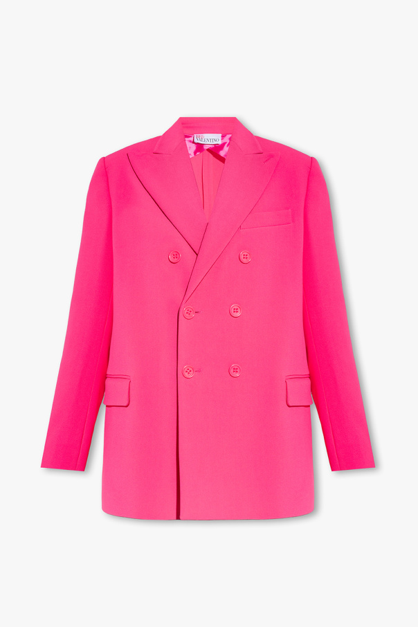 Red valentino skirt Double-breasted blazer