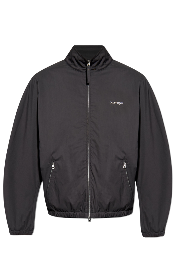 Jacket with logo od Courrèges