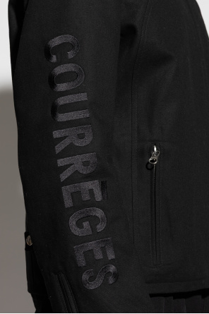 Courrèges Jacke mit langen Ärmeln