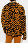 Just Don Fleece sweatshirt with animal pattern