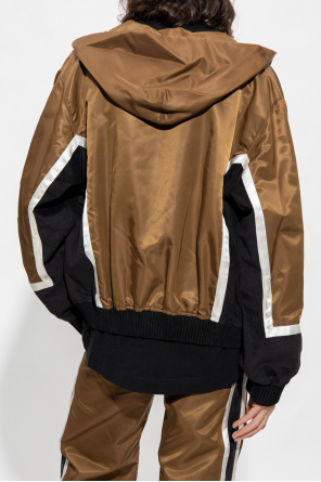 Just Don Hooded cotton jacket