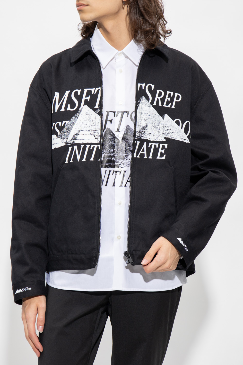 MSFTSrep Printed jacket