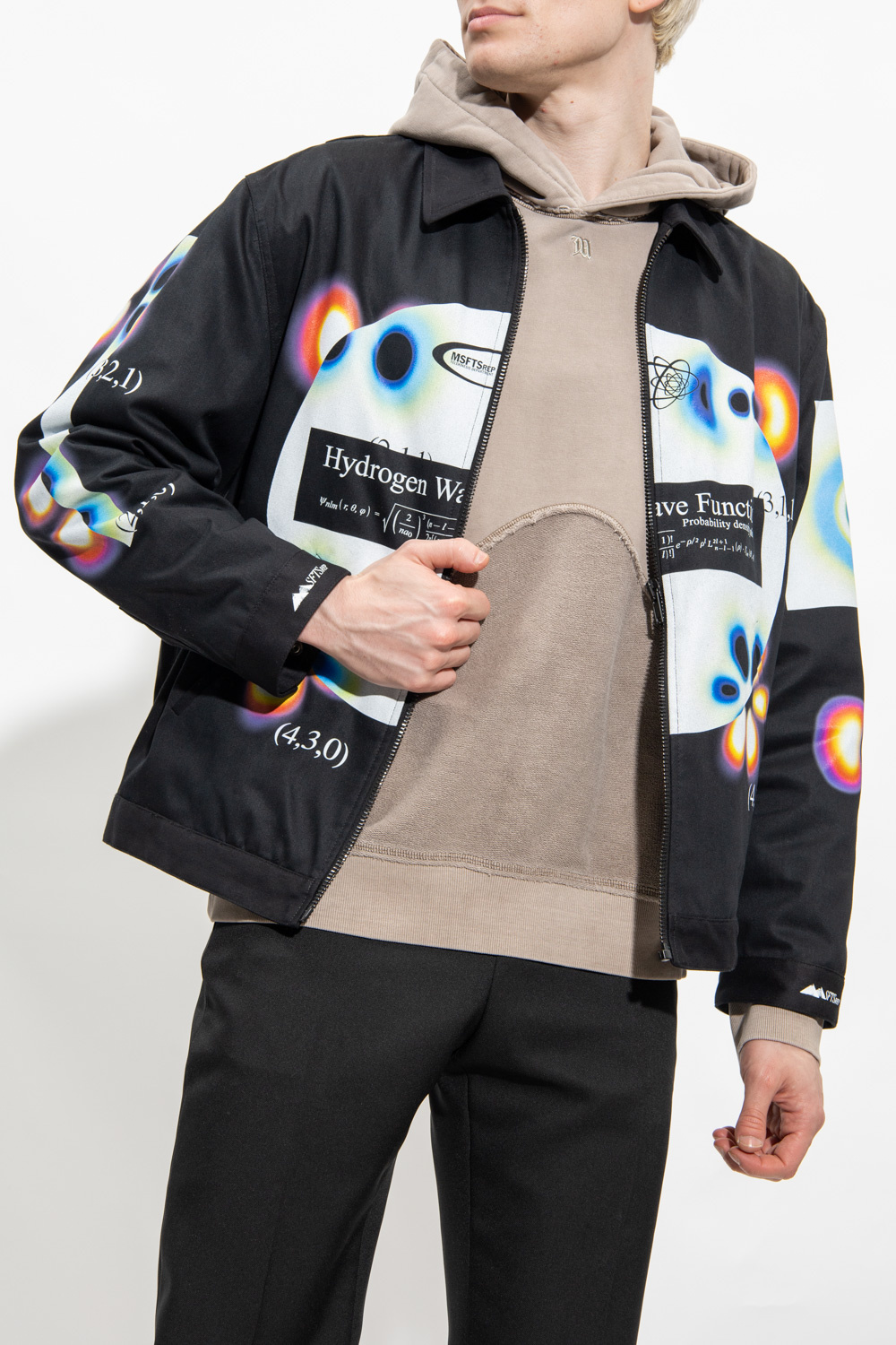 MSFTSrep Printed jacket