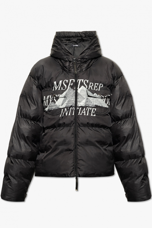MSFTSrep Insulated printed Zip jacket