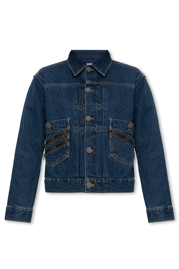 Denim jacket with logo od Vivienne Westwood