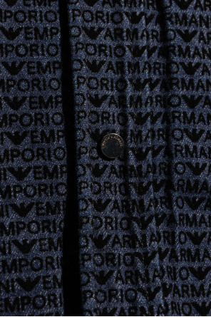 Emporio Armani Monogrammed denim jacket