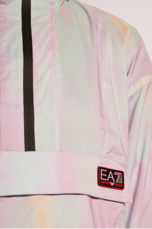 EA7 Emporio Armani Bluza z efektem ‘tie-dye’