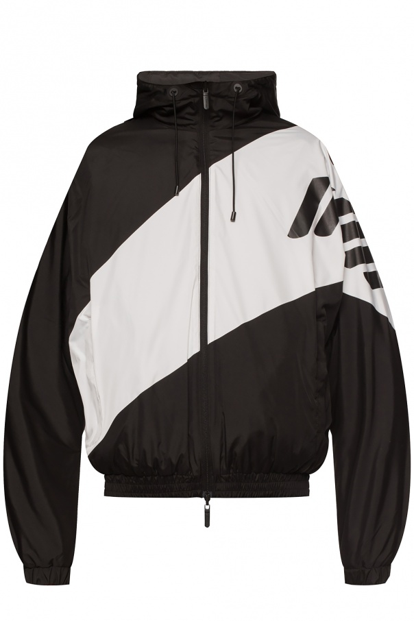 emporio armani reversible logo jacket