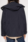 Emporio Armani NAVY BLUE Two-layered waterproof jacket