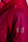 EA7 Emporio Armani Transparentna kurtka z kapturem