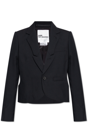 Blazer with cutouts
