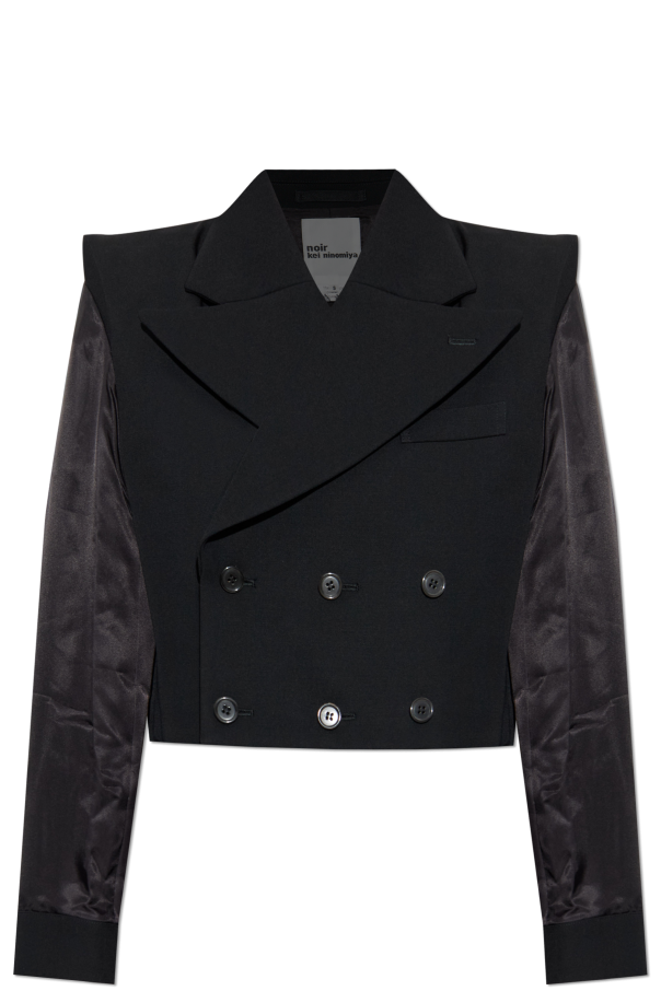 Short double-breasted blazer od Comme des Garçons Noir Kei Ninomiya