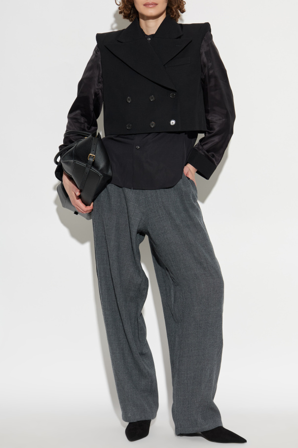 Comme des Garçons Noir Kei Ninomiya Short double-breasted blazer