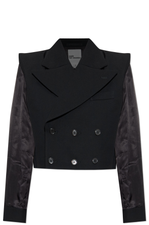 Kurze zweireihige Jacke