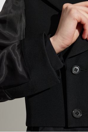 Comme des Garçons Noir Kei Ninomiya Short double-breasted blazer