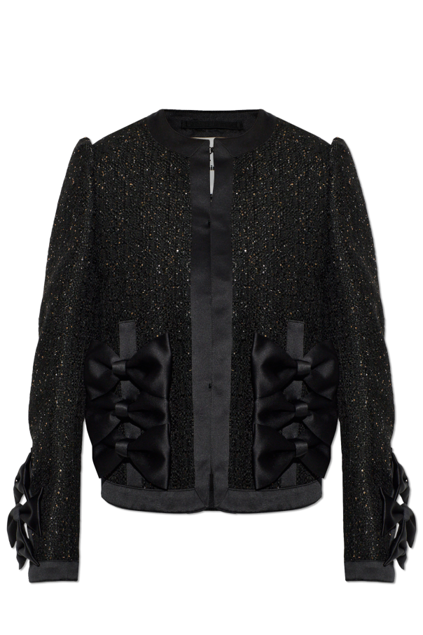 Blazer with shimmering appliqués od Comme des Garçons Noir Kei Ninomiya