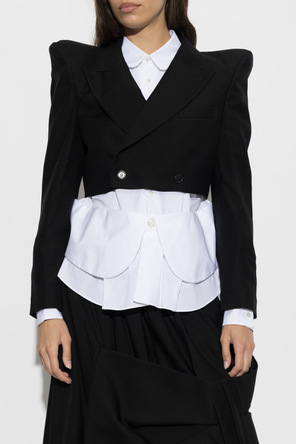 Comme des Garçons Noir Kei Ninomiya Wool double-breasted blazer