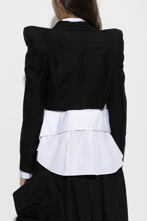 Comme des Garçons Noir Kei Ninomiya Wool double-breasted blazer